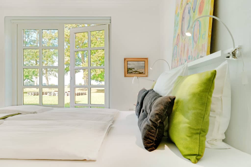 Puder på det grønne værelse