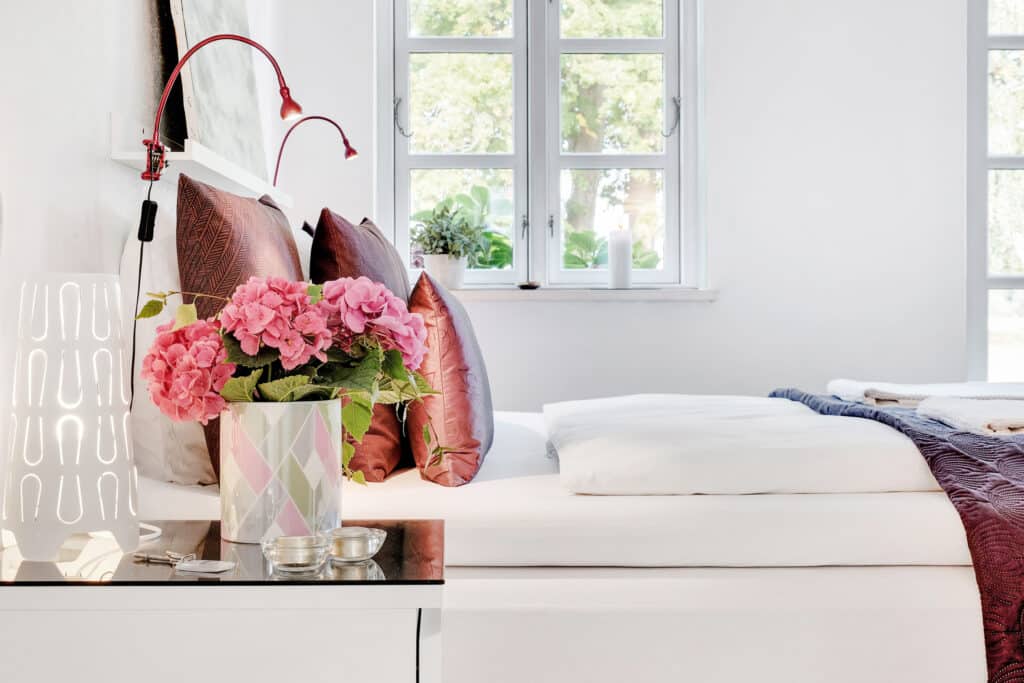 Detaljer på det lilla værelse