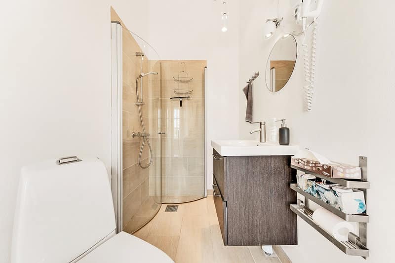 Badeværelse i ferielejlighed